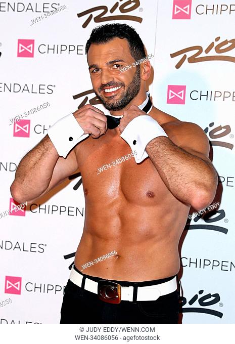 Dancing With The Stars Mirror Ball Champion Tony Dovolani Is The Newest Celebrity Guest Host In Residency At Chippendales At The Rio All Suite Hotel and Casino...
