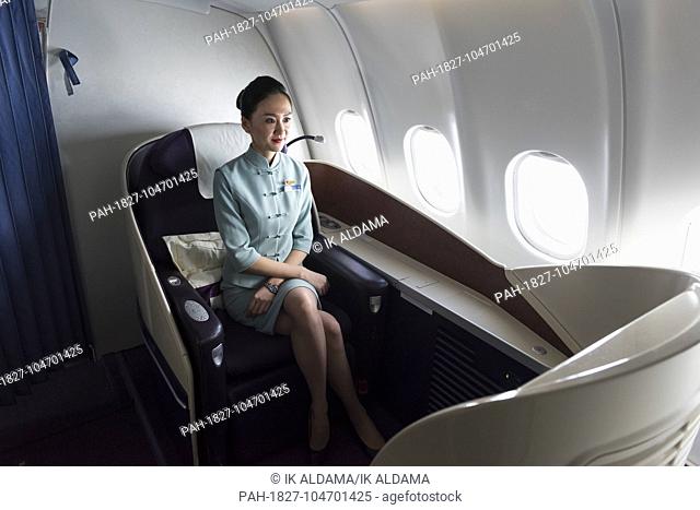 Cabin crew at the New China Southern Airlines flight from London to Wuhan that took off from Heathrow Airport on 30 May at 22:10pm and arrived to Wuhan Airport...