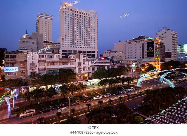 Vietnam, Vietnam, Ho Chi Minh City, City Skyline