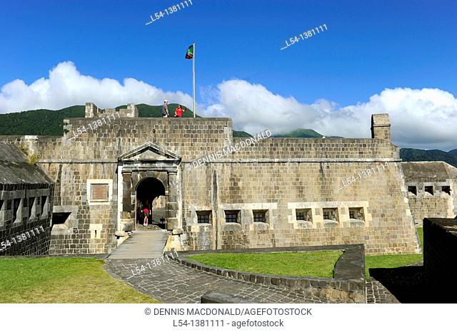 Brimstone Hll Fortress National Park Basseterre St  Kitts Caribbean, Island Cruise NCL
