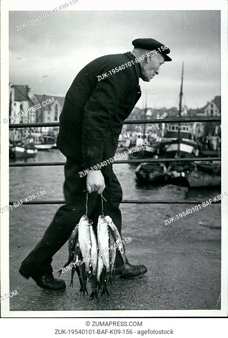 Jan. 01, 1954 - Silver In The Ocean: The herring fisher as it ocures on the West coast of Norway is quite a battle. These days the Herrings comes from the...