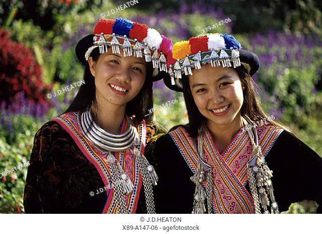 Chiangmai, Hmong Hilltribe Costumes, Thailand
