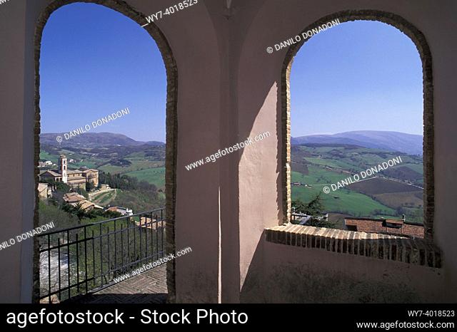 university, panoramic terrace, camerino, italy