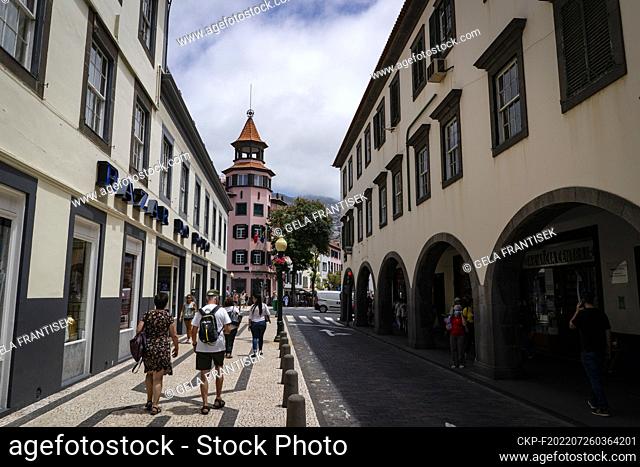 Funchal - the capital city of Portuguese autonomous region of Madeira on July 22, 2022. (CTK Photo/Frantisek Gela)