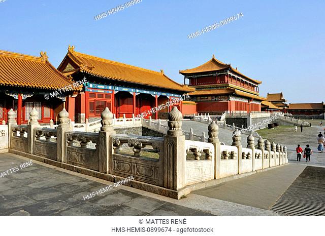 China, Beijing, Forbidden City, listed as World Heritage by UNESCO