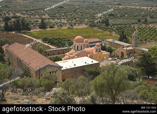 Agia Triada Monastery, Crete, Greece, Europe