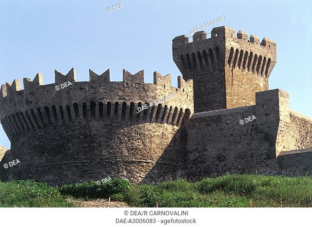 Italy - Tuscany region - Maremma - Fortress of Populonia