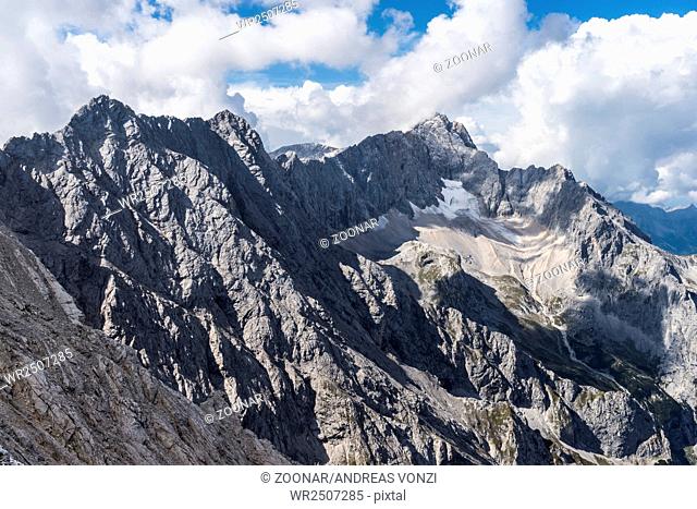 Mt Zugspitze and Jubiläumsridge