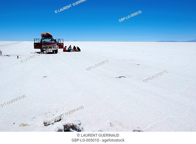 Salar of Uyuni, Desert of Lipez, Department of Potosi, Sud Lipez Province, La Paz, Bolívia