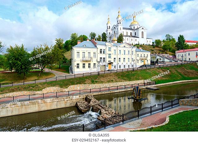 Holy Assumption Cathedral on the Uspenskaya mountain and the Holy Spirit female monastery, Vitebsk, Belarus