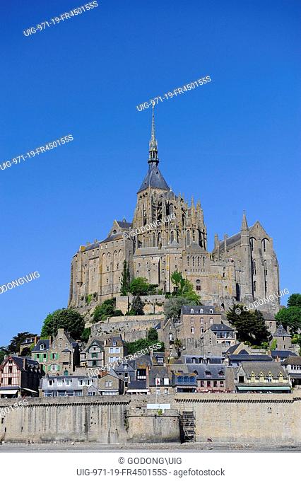 Abbey of Mont Saint-Michel, Avranches, France