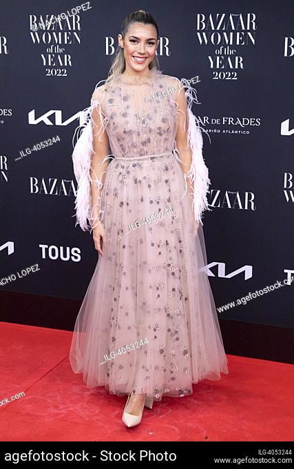 Anna Ferrer Padilla attends to ""Harper's Bazaar ""Women Of The Year"" Awards 2022"" photocall on November 16, 2022 in Madrid, Spain