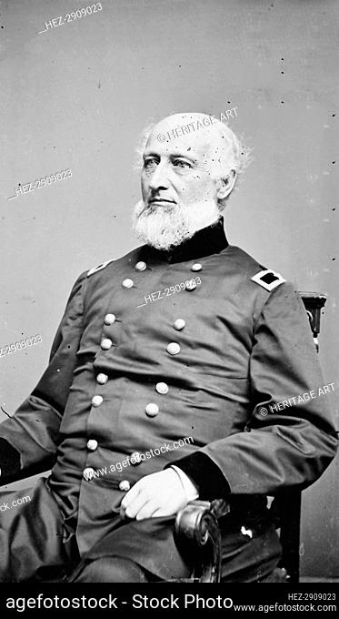 General Catharinus Putnam Buckingham from Ohio, between 1855 and 1865. Creator: Unknown