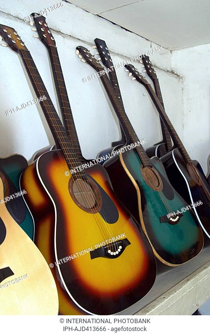 Philippines Cebu Mactan Island Mactan City Guitars for sale. Cebu is famous for it's guitar making industry Adrian Baker
