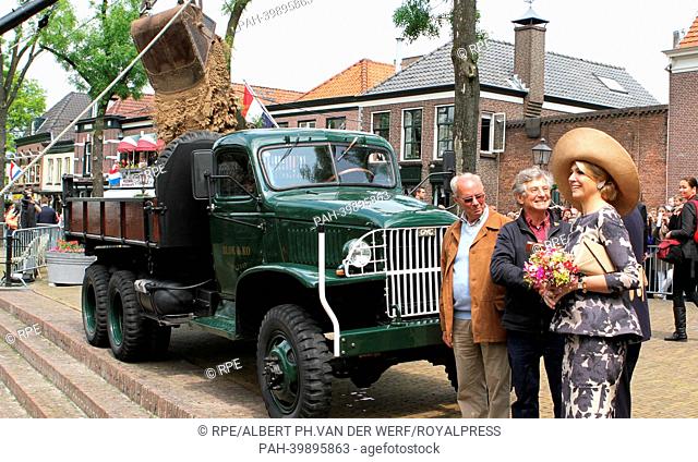Nieuwegein, 30-05-2013 King Willem-Alexander and Queen Maxima visit Nieuwegein in the provence Utrecht. They will visit the next time all the dutch provences...