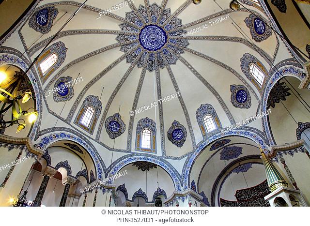 Turkey, Istanbul, municipality of Fatih, district of the small Aya Sofya (kucuk Aya Sofya), old church of Saint Serge and Saint Bacchus