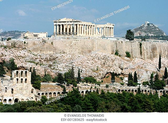 landmarks of athens