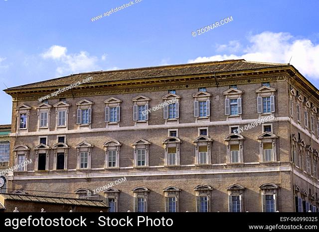 Palazzo Apostolico - Pope Residence in Vatican City