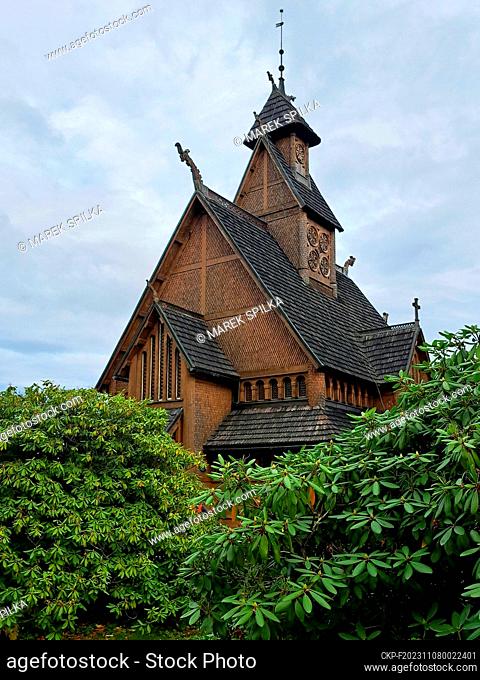 The Wang Church is a wooden Protestant sanctuary on the Polish side of the Giant Mountains in Karpacz. It originally stood in the Norwegian village of Vang