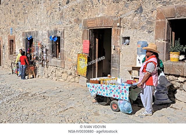 Old mining town, Real de Catorce, state San Luis Potosi, Mexico