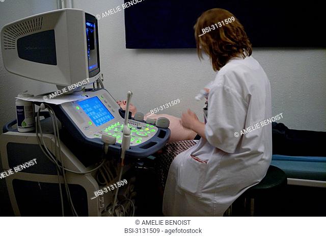 Photo essay at the hospital of la Croix Saint-Simon, France