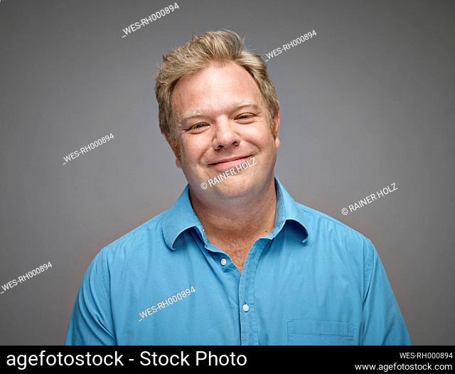 Portrait of happy man