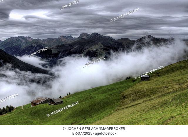 Penken Mountain, Zillertal valley, Tyrol, Austria