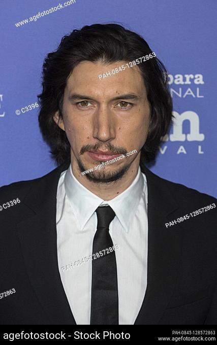 Adam Driver attends the Outstanding Performers of the Year Award during the 35th Annual Santa Barbara Film Festival in Santa Barbara, California, USA