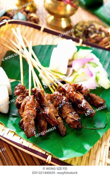 Satay Southeast Asia food