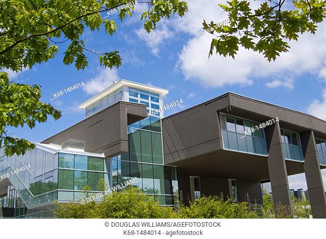 Langara College library building, Vancouver, BC, Canada