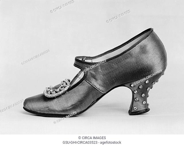 Woman's Shoe with High Heel, Harris & Ewing, 1910