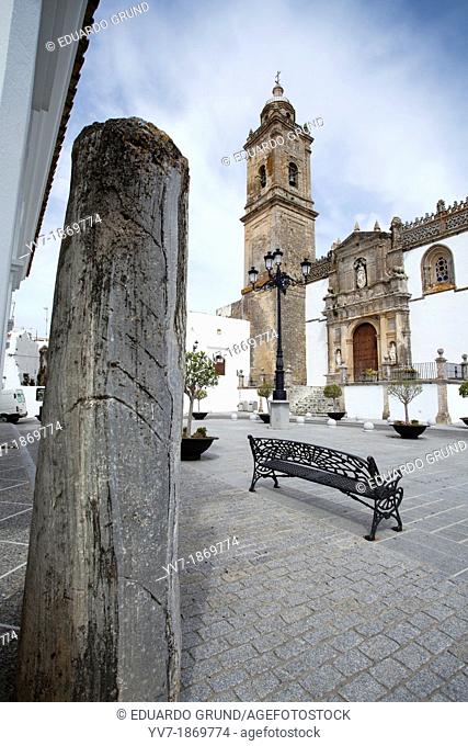 Church of St  Mary the Crowned Mayor of gothic-plateresque style  Medina Sidonia, Cadiz, Spain, Europe