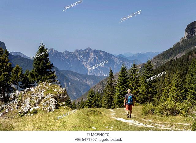 Landschaft in den italienischen Alpen - Montasch, , Italy, 31/07/2017