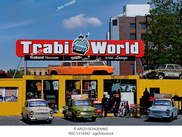 Trabi World, Zimmerstrasse, Mitte, Berlin, Deutschland