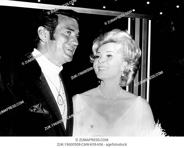 May 8, 1960 - Location Unknown - ZSA ZSA GABOR is a Hungarian-American actress and socialite. Other than her film and numerous t.v
