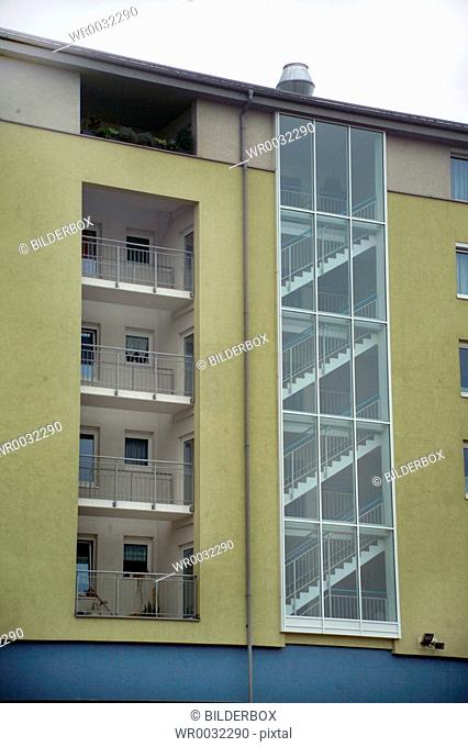 facade of a apartement building / block of flats