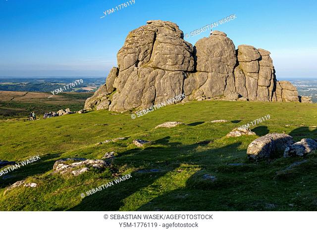 Haytor Rocks, Dartmoor National Park, Devon, England