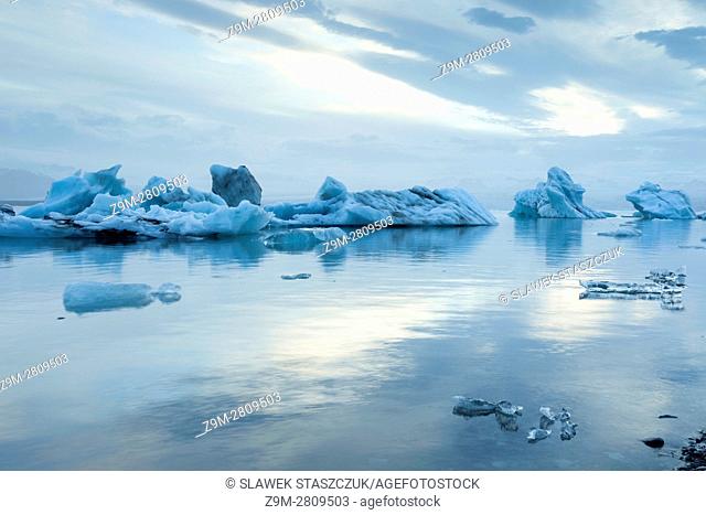 Jokulsarlon glacial lagoon, Iceland