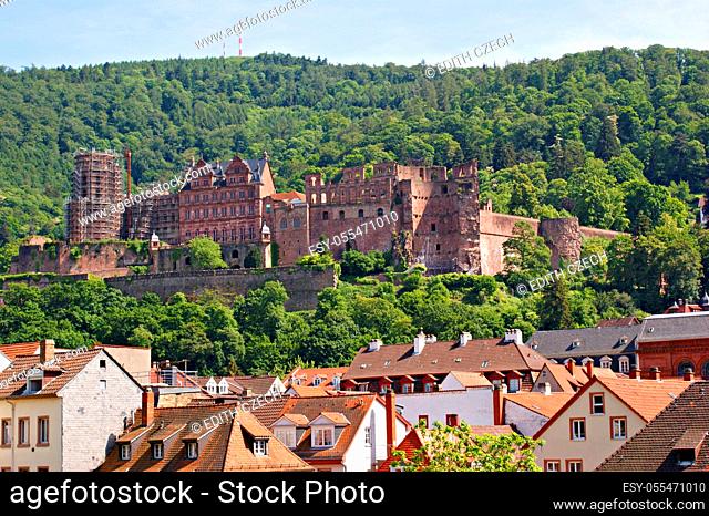 castle, heidelberg