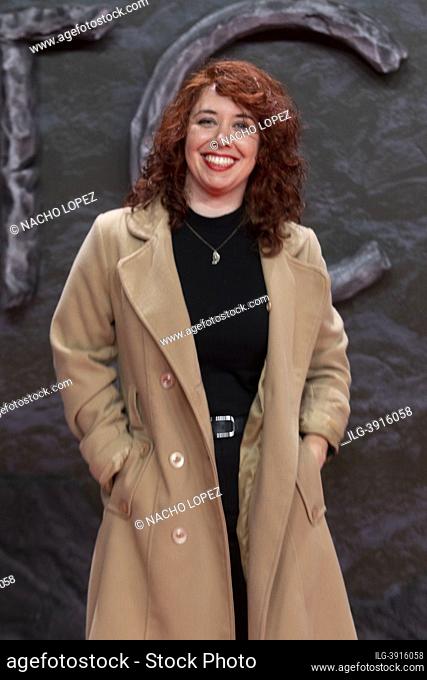 attends to 'The Witcher' photocall on December 9, 2021 in Madrid, Spain