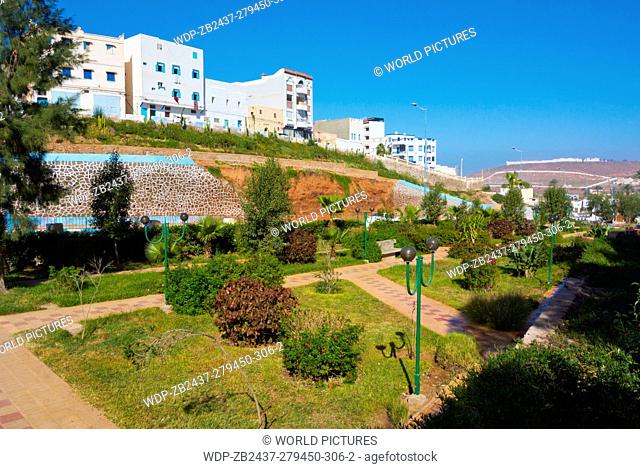 Jardin el Houriya, Houria park, Sidi Ifni, Souss-Massa-Drâa, southern Morocco, northern Africa