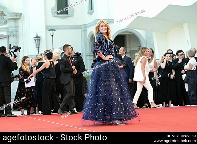 Laura Dern attends ""The son"" red carpet at the 79th Venice International Film Festival on September 07, 2022 in Venice, Italy