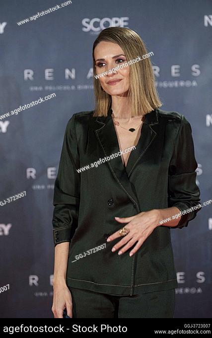 Actress Elena Ballesteros attends 'Vvir dos verces' premiere at Principe Pio Gran Theater on December 16, 2020 in Madrid, Spain