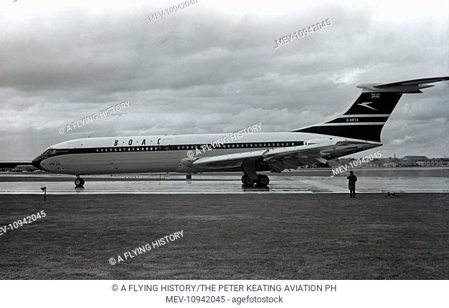 Vickers VC10 G-ARTA BOAC prototype first public appearance at Farnborough Air Show 6 September 1962