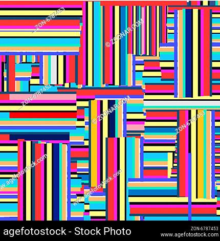 Colorful illustrated a abstraction the colorful background