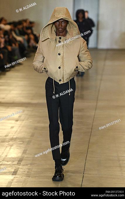 PRADA Men Fall/Winter 2023-24 Runway during Milan Fashion Week Menswear on January 2023 - Milan, Italy 15/01/2023. - Milan/Italien