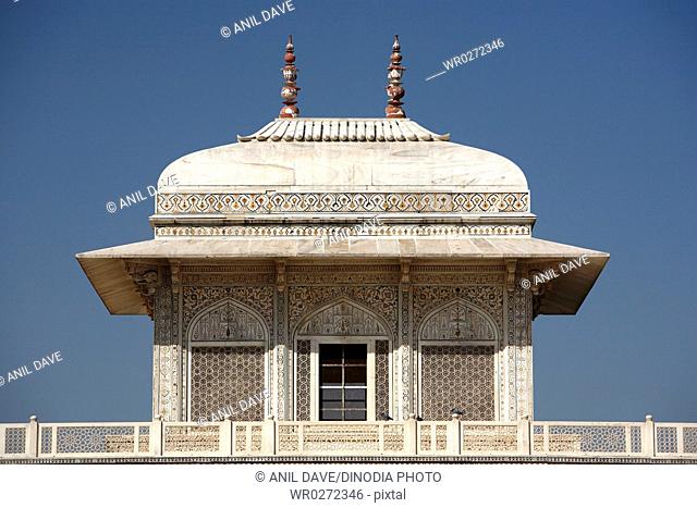 Architecture heritage Edmat doulas tomb , Agra , Uttar Pradesh , India