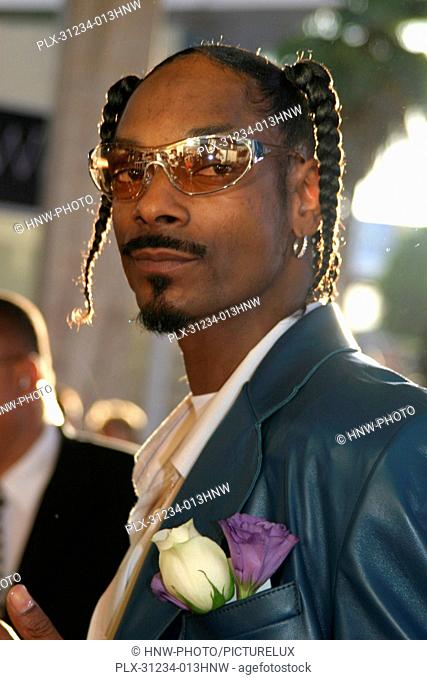 Calvin Broadus (Snoop Dogg) 07/19/2004 CatwomanPremiere @Cinerama Dome Theatre, Hollywood Photo by Kazumi Nakamoto/ HollywoodNewsWire.net/ PictureLux
