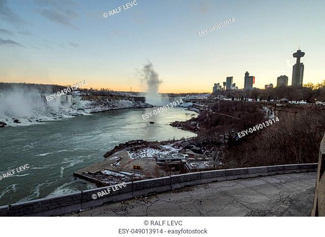 North America - Canada , Horseshoe Falls at the Niagara Falls