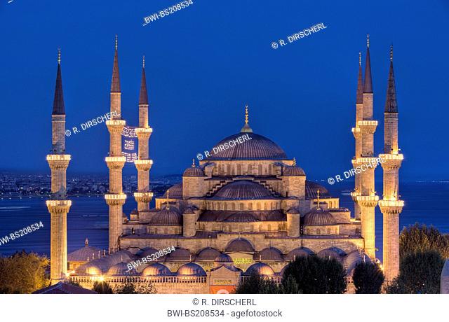 , Sultan Ahmed Mosque, Blue Mosque, Turkey, Istanbul